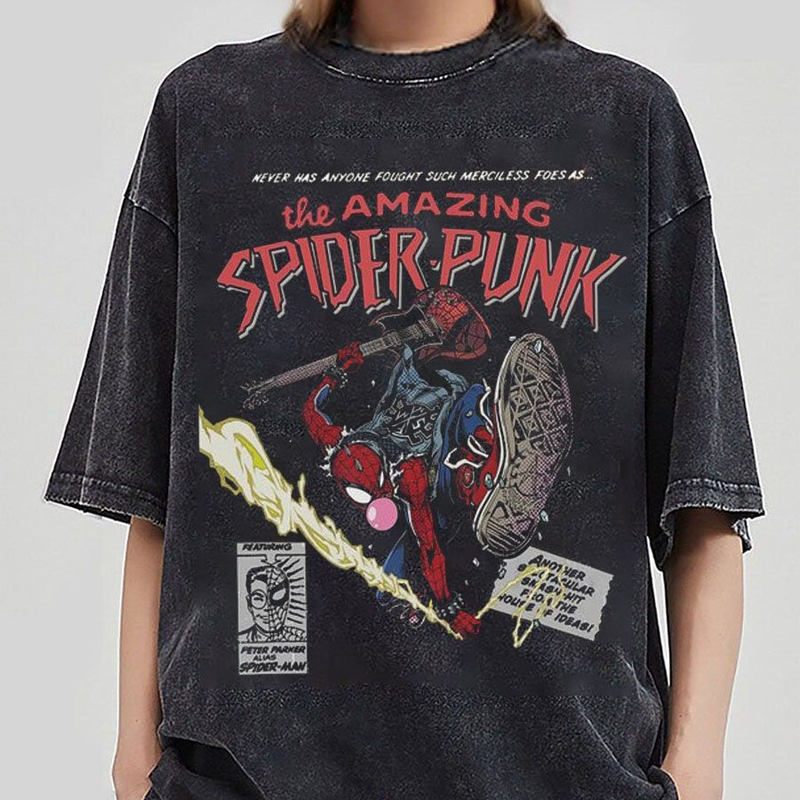 The Amazing Spider-Punk T-Shirt